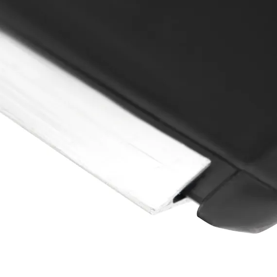 Лопата для уборки снега пластиковая, 530 х 375 х 1400 мм, алюминиевый черенок, Сибртех