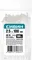 СИБИН ХС-Б, 2.5 x 100 мм, нейлон РА66, 100 шт, белые, хомуты-стяжки (3786-25-100)