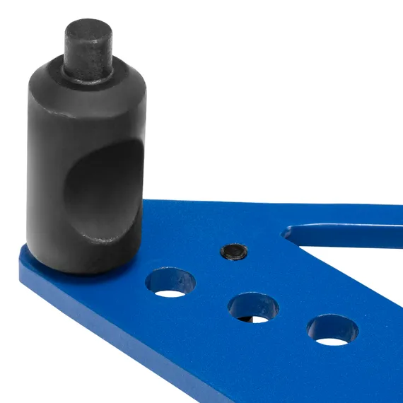 Трубогиб гидравлический горизонтальный, 6т, башмаки 3/8"–1", в металлическом кейсе Stels