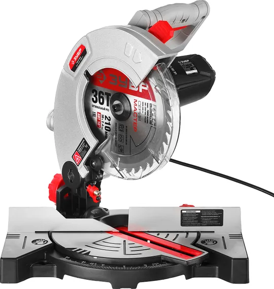 Пила торцовочная ЗУБР d 210 х 30 мм, 1300 Вт (ЗПТ-210-1400 Л)