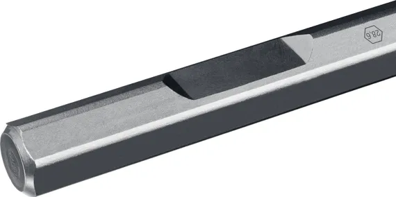 ЗУБР БУРАН, 80 х 400 мм, HEX 28, лопаточное зубило (29380-80-400)