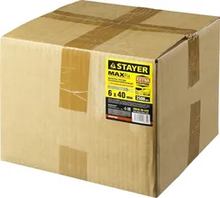 STAYER 6 х 40 мм, потайной бортик, 2500 шт, дюбель-гвоздь (30640-06-040)