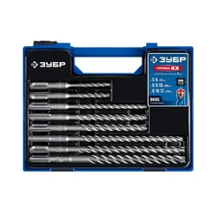 ЗУБР ПРОФИ-4Х 8шт набор №1, буры SDS-plus (29313-H8-1)