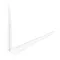 Кронштейн угловой с ребром, 250 х 300 мм, белый Сибртех