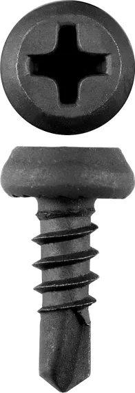 ЗУБР КЛМ-СФ, 11 х 3.8 мм, фосфатированное покрытие, конусная головка 22000 шт (26,41 кг.), саморез со сверлом для листового металла (4-300130-38-11)