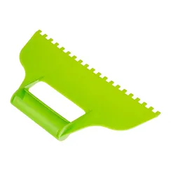 Шпатель для клея, пластмассовый, зубчатый 6 х 6 мм Сибртех