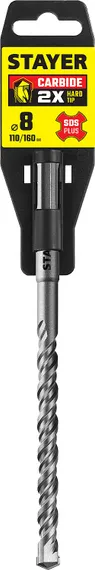 STAYER 8 x 160 мм, SDS-plus бур, Professional (2930-160-08)