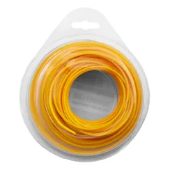 Леска для триммера квадратная, 2 мм х 15 м Denzel