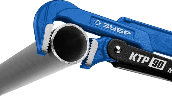ЗУБР КТР-90, №2, 1.5″, 440 мм, трубный ключ, Профессионал (27335-2)