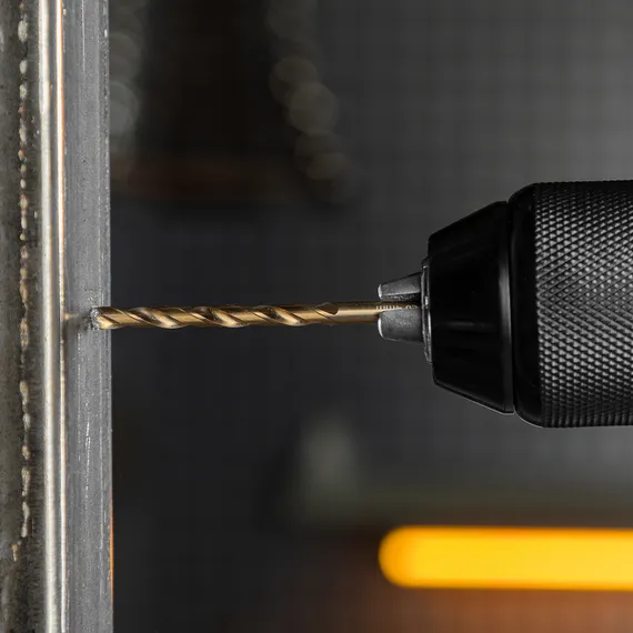 Сверло по металлу, 4 мм, HSS Co-8%// Denzel