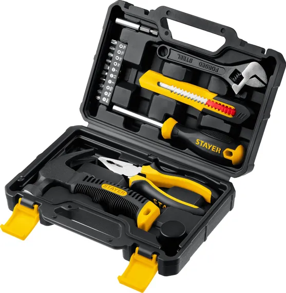 Универсальный набор инструмента для дома STAYER Master-17, 17 предметов, (2205-H17)