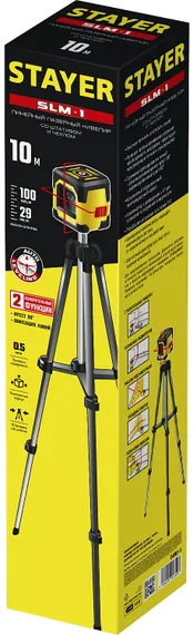 STAYER 10 м, лазерный нивелир, Professional (34961-1)
