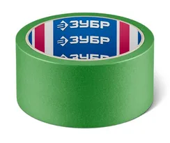 ЗУБР №300 48 мм х 25 м, для грубых и шероховатых поверхностей, малярная лента, Профессионал (12143-48)