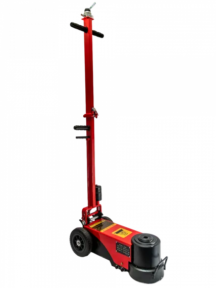 Подкатной пневмо-гидравлический домкрат KINGQUEEN, 40/80т, подъем 205-375мм, KQ-80GH