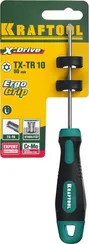 KRAFTOOL Х-Drive, TX HOLE10 x 80, отвертка (250077-10-080)