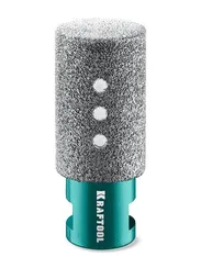 KRAFTOOL VS DIAMOND d 30 мм (М14, 50 мм), Вакуумная алмазная фреза пальчиковая (29810-30)