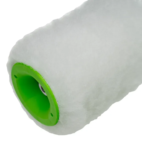 Валик "Искусственный мех" с ручкой, 100 мм, ворс 15 мм, D 48 мм, D ручки 6 мм, полиэстер Сибртех