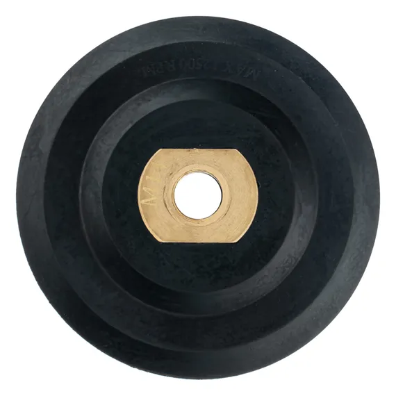 Насадка резиновая для АГШК с липучкой, 100 мм, посадка M14 Matrix