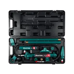 KRAFTOOL 10 т, в пластиковом кейсе, набор для правки кузова (43435-10)