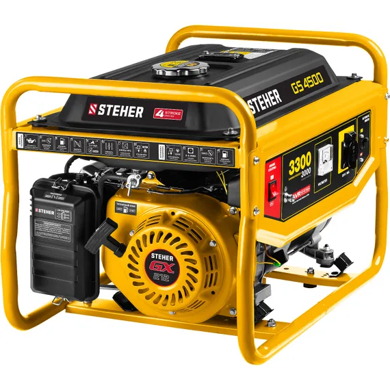 Бензиновый генератор STEHER 3300 Вт (GS-4500)