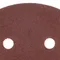 Круг абразивный на ворсовой подложке под "липучку", перфорированный, P 40, 150 мм, 5 шт Matrix