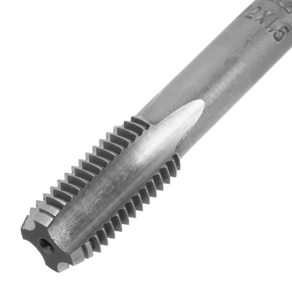 Метчик ручной М12 х 1.5 мм, комплект из 2 шт Сибртех