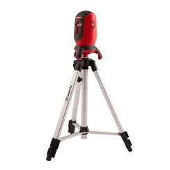 Лазерный уровень ML01T, дальность 10 м, точность ± 0,5 мм, / 1 м, длина волны 650 нм, проекция 1 вертикальная 1 горизонтальная плоскость, резьба под штатив 5/8", штатив в комплекте Matrix