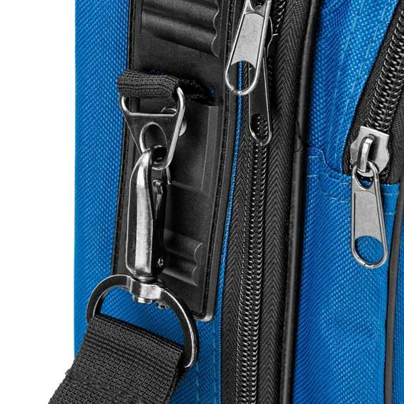 Кейс монтера, 365х300х110 мм, 10 карманов, наплечный ремень Сибртех