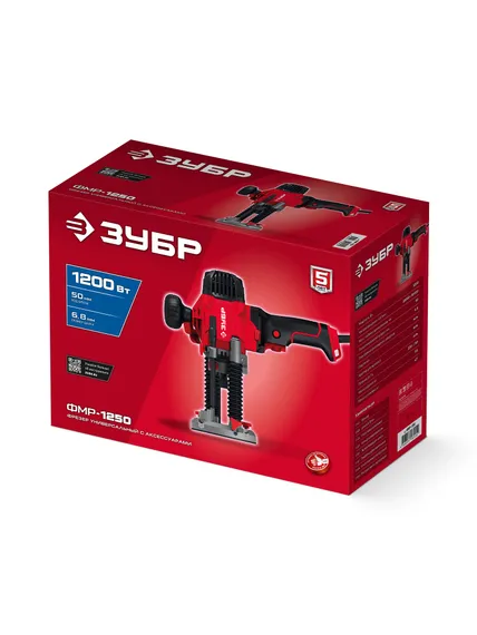 ЗУБР 1200 Вт, 50 мм, универсальный фрезер (ФМР-1250)