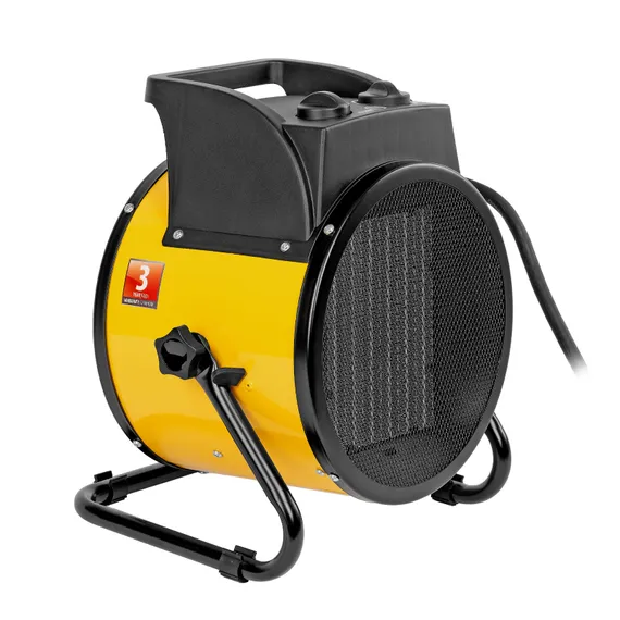 Тепловая пушка, керамический нагреватель (тепловентилятор) DHC 5-400, 230 В, 0.04/3/5 кВт Denzel