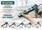 KRAFTOOL EXPERT 4-in-1 310 мл, антикапельная система, регулировка силы давления, усиленный скелетный поворотный пистолет для герметика (06675)