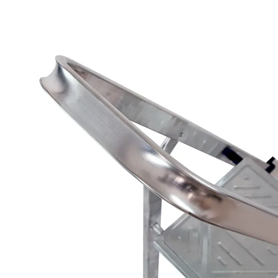 Стремянка усиленная, 6 ступеней, алюминиевая, MTX