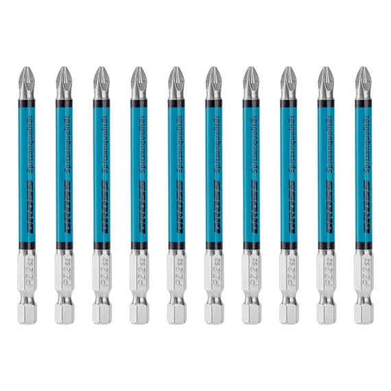 Бита PZ2х90мм, сталь S2, кругл.,10 шт. Gross