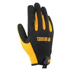 Перчатки универсальные на липучке, размер 10 Denzel