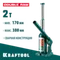 KRAFTOOL DOUBLE RAM, 2 т, 170 - 380 мм, с увеличенным подъемом, двухштоковый бутылочный домкрат (43463-2)