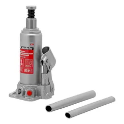 Домкрат гидравлический бутылочный, 3 т, высота подъема 194-372 мм Matrix