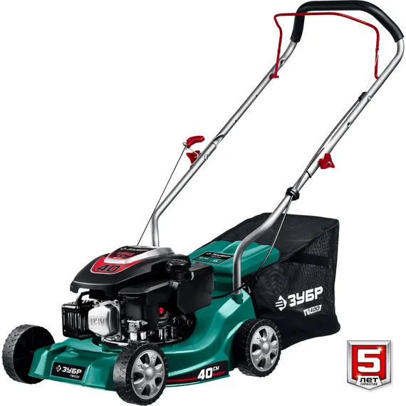 Газонокосилка бензиновая ЗУБР 400 мм, 3.5 л.с. (ГБ-400)
