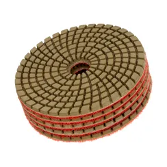 Алмазный гибкий шлифовальный круг, 100 мм, P3000, мокрое шлифование, 5 шт. Matrix