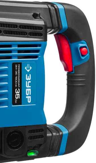 Отбойный молоток ЗУБР Бетонолом 35 Дж 1600 Вт, АВТ HEX-30 Профессионал (ЗМ-35-1600 ВК)