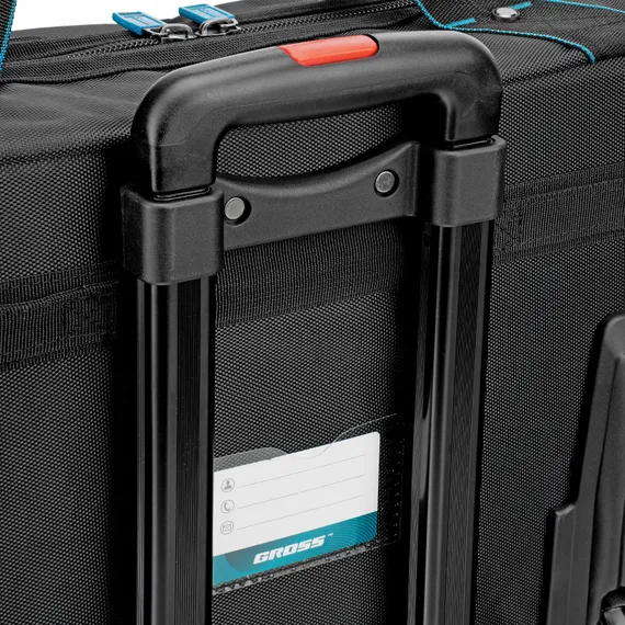 Сумка для инструмента, 460х240х340мм, выдвижная рукоятка, колеса Gross