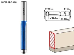ЗУБР 12.7 x 50.8м. хвостовик 12 мм, фреза кромочная с нижним подшипником, Профессионал (28727-12.7-50.8)