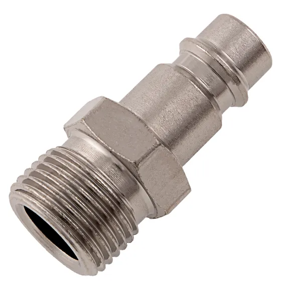 Ниппель универсальный быстросъемный ("папа") 3/8, внешняя резьба, 2 шт, Stels