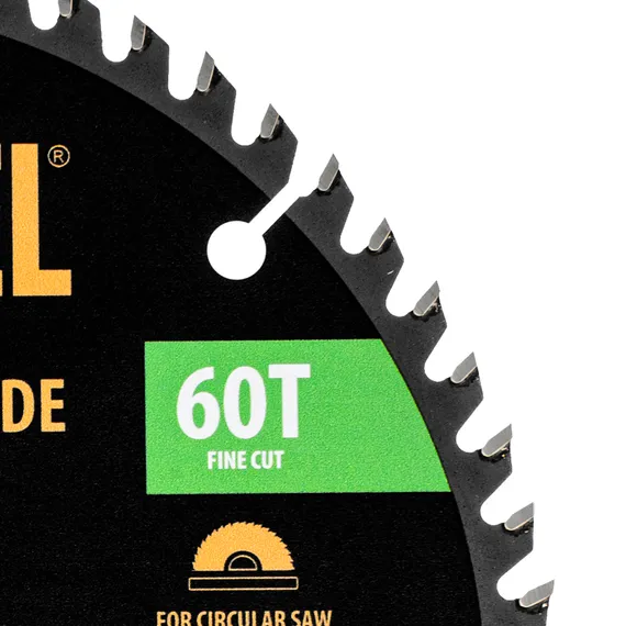 Пильный диск по дереву ф185 х 20 мм, 60 зубьев Denzel