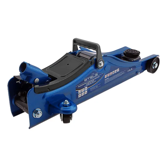 Домкрат гидравлический подкатной, 2т Low Profile, 80-380 мм Stels