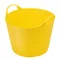 Ведро гибкое сверхпрочное, 28 л, желтое, Сибртех