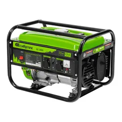 Генератор бензиновый БС-2800, 2.5 кВт, 230В, четырехтактный, 15 л, ручной стартер Сибртех