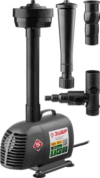 Фонтанный насос ЗУБР 120 Вт, (ЗНФЧ-60-4.2)