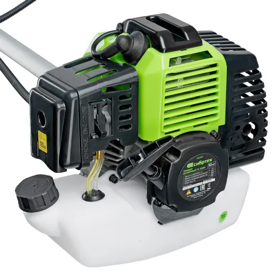 Триммер бензиновый ТС-3000Н, 52 см3, неразъемная штанга, состоит из 2 частей Сибртех