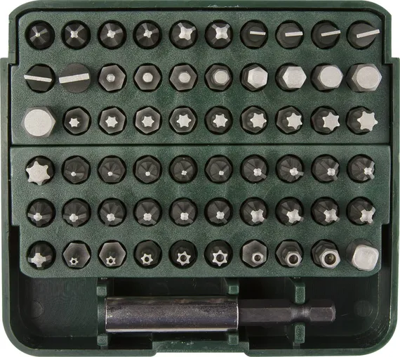 KRAFTOOL Grand-61, 61 шт, с адаптером, набор бит (26140-H61)