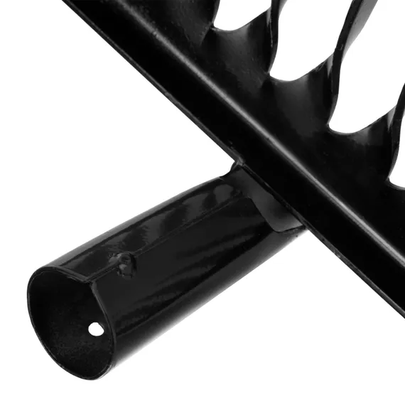 Грабли стальные, 300 мм, 14 витых зубьев, без черенка, Сибртех